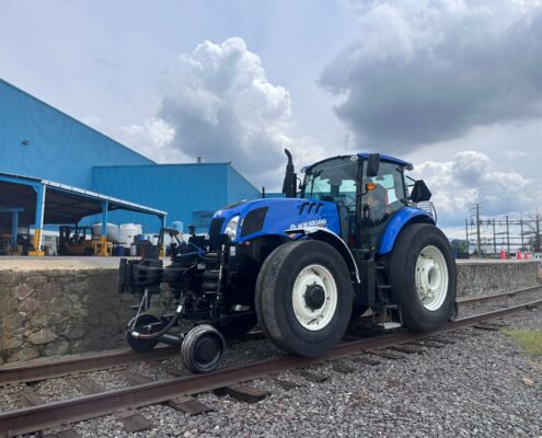 TractoTrack Opción versatil para el manejo de vagones en vía sin necesidad de vía ahogada.