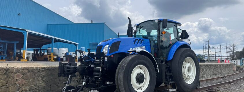 TractoTrack Opción versatil para el manejo de vagones en vía sin necesidad de vía ahogada.